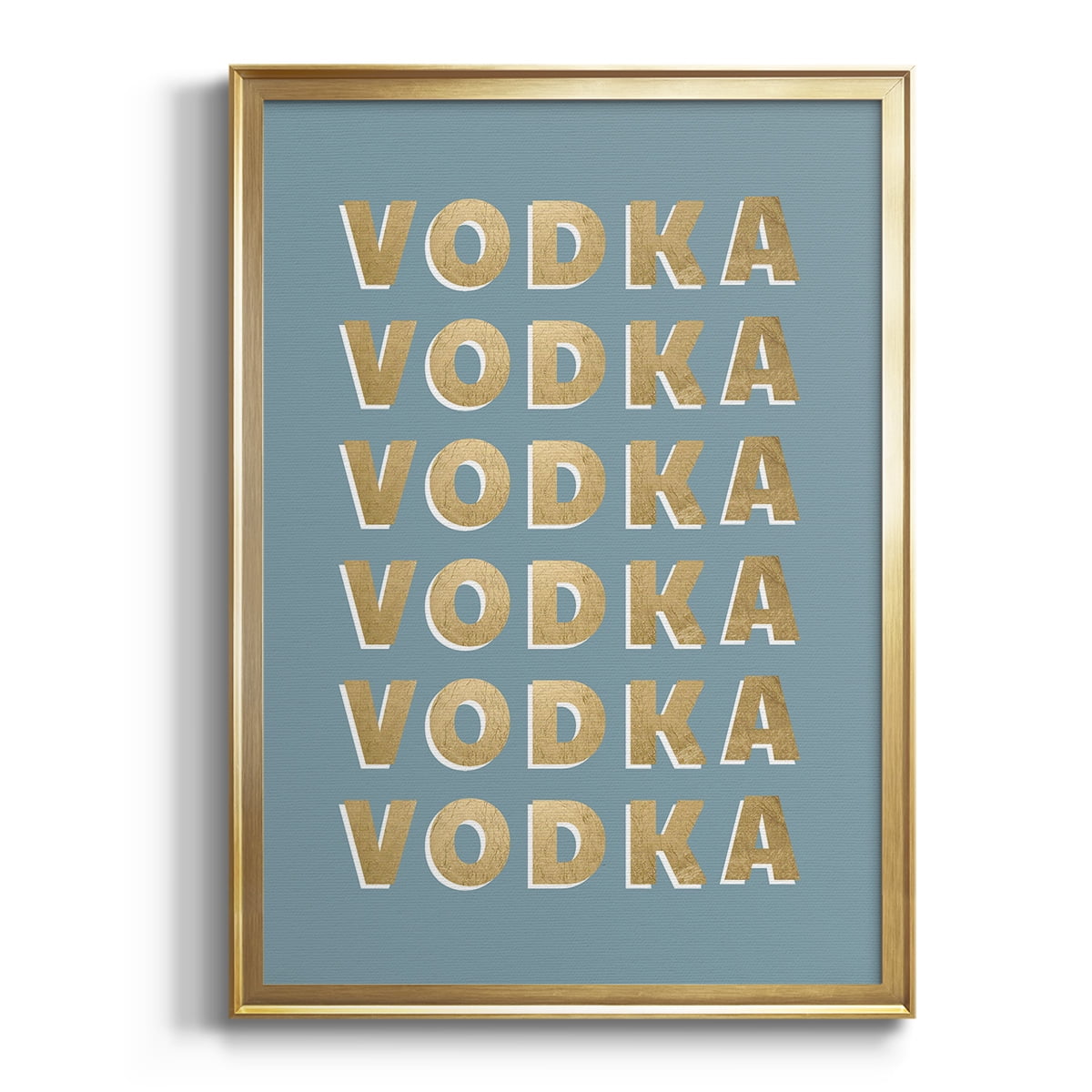 Vodka Premium Classic Framed Print - Ready to Hang