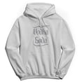 thumbnail image 1 of Vodka Soda Humor Graphic White Men's Crewneck Sweatshirt Hoodie, 1 of 1
