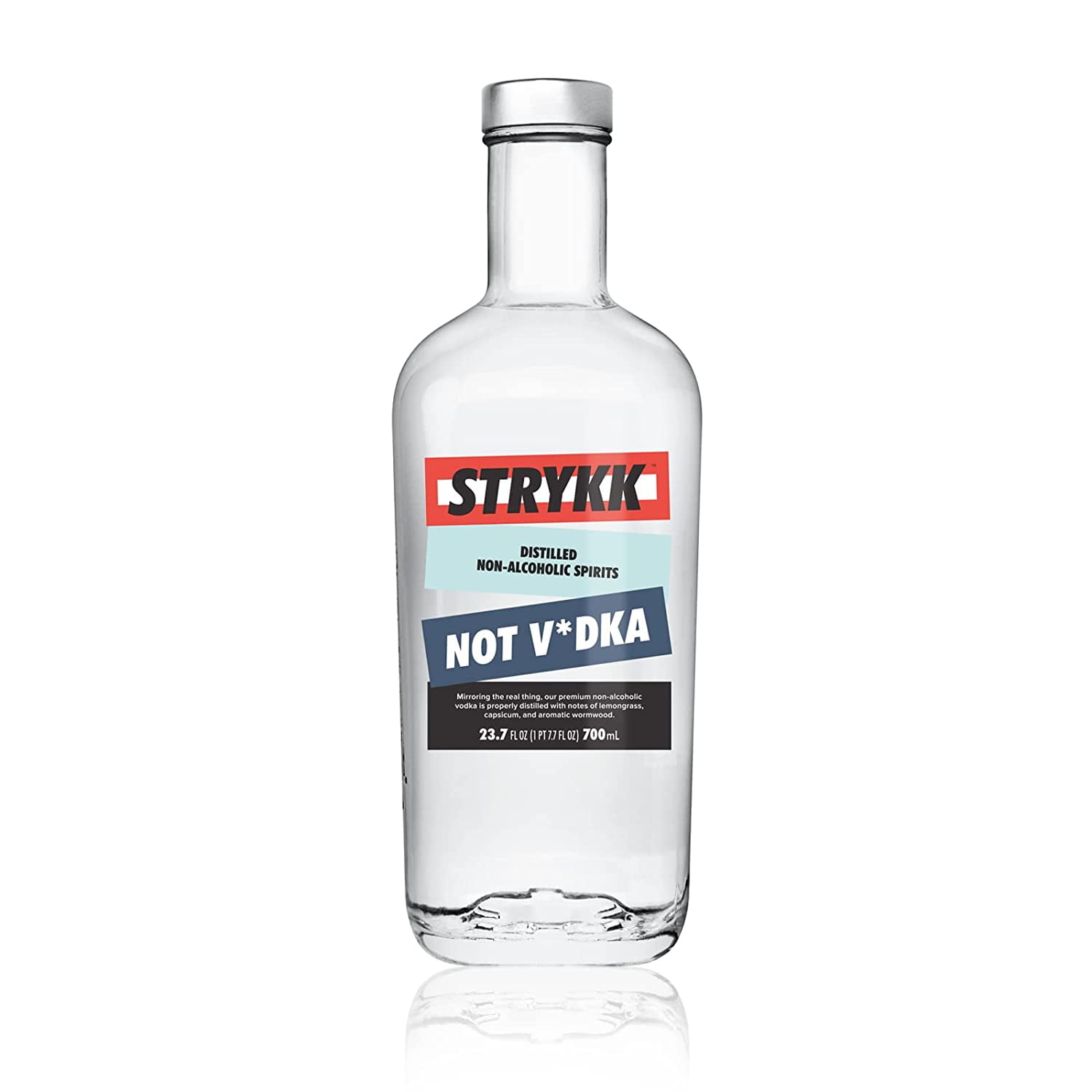 Not Vodka | Zero Proof Non Alcoholic Spirit Alternative With Warming Spice And Cooling Menthol | All Natural, No Sugar, Fat, Carbs, Or Artificial Flavors 700Ml