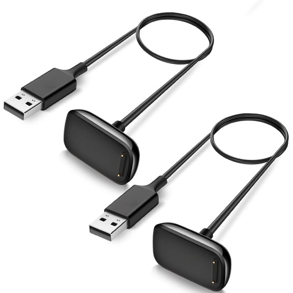 Vodtian 2 Pack Charger Cable for Charge 6/Charge 5/Luxe, Replacement USB A Charging Cable Cord for Charge 6/Charge 5 (3.3ft/1m)