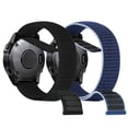 thumbnail image 1 of Vodtian 22mm Quick Fit Hook and Look Nylon Bands Compatible with Garmin Fenix 8 47mm/Fenix 7/Fenix 6/Fenix 5, Garmin Approach S62/S60, Epix Gen 2/Epix Pro 47mm for Women Man, 1 of 8