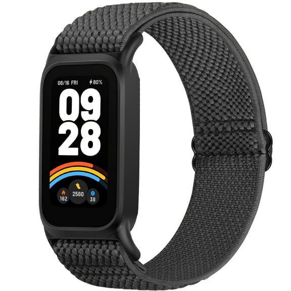 Vodtian Elastic Bands Compatible with Xiaomi Smart Watch 9 Active, Solo Loop Replacement Straps for Redmi Watch 3 for Women Men