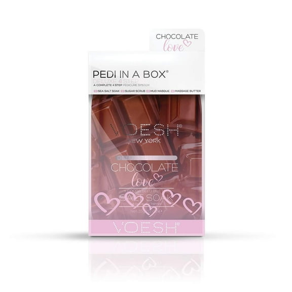 Voesh 4 Step Spa Pedicure - Chocolate Love