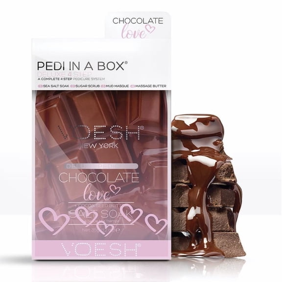 Voesh 4 Step Spa Pedicure - Chocolate Love