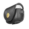 thumbnail image 1 of VogDUO AirPods Pro 2 Wrapped Genuine Leather Case with Anti-Lost Belt Loop, Black, 1 of 10