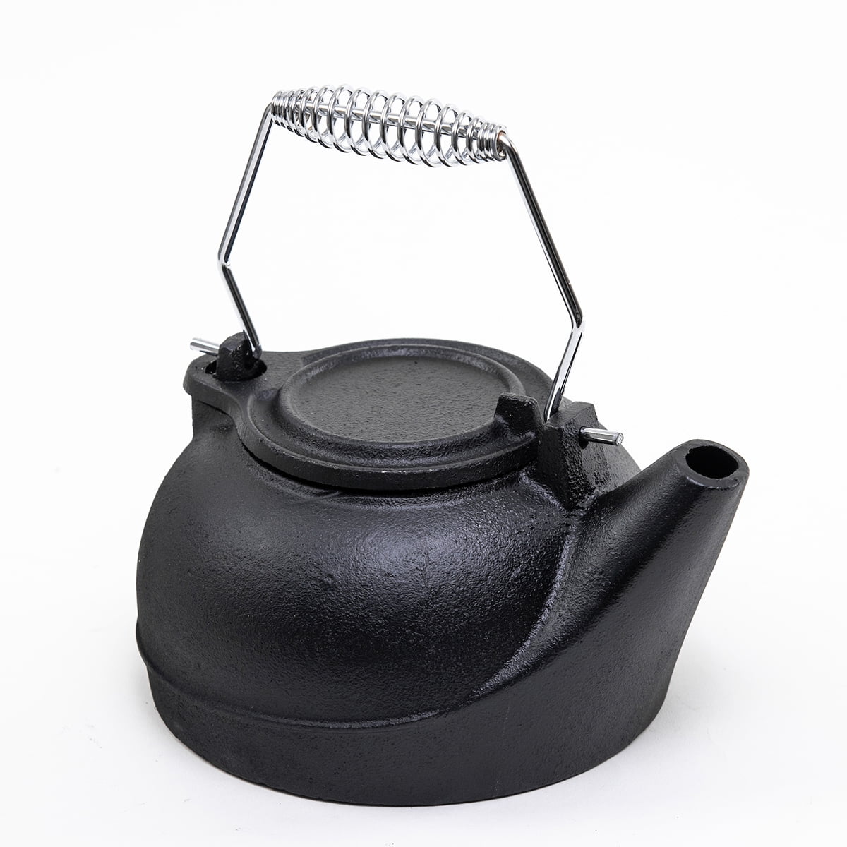 Vogelzang TK-02 Wood Stove 3 Quart Cast Iron Tea Kettle Steamer