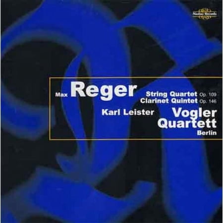 Vogler Quartet - String Quartet Op 109 / Clarinet Quintet Op 146 - Music & Performance - CD