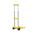 thumbnail image 1 of Voglyf Folding Hand Truck, Portable Utility Cart with 2 Wheels, Solid Construction Light‑Weight Luggage Dolly Cart, Fold‑Up Design for Storage, Travel, Moving Boxes And Transport(Yellow M), 1 of 6