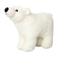 thumbnail image 1 of Voglyf Polar Bear Plush Christmas Decoration White, Sturdy Standing Frame, Soft Plush Fabric, PP Cotton Filling, for Fireplace, Tree, Shelf, Winter Decor and Holiday Display, 7.87Inch, 1 of 7