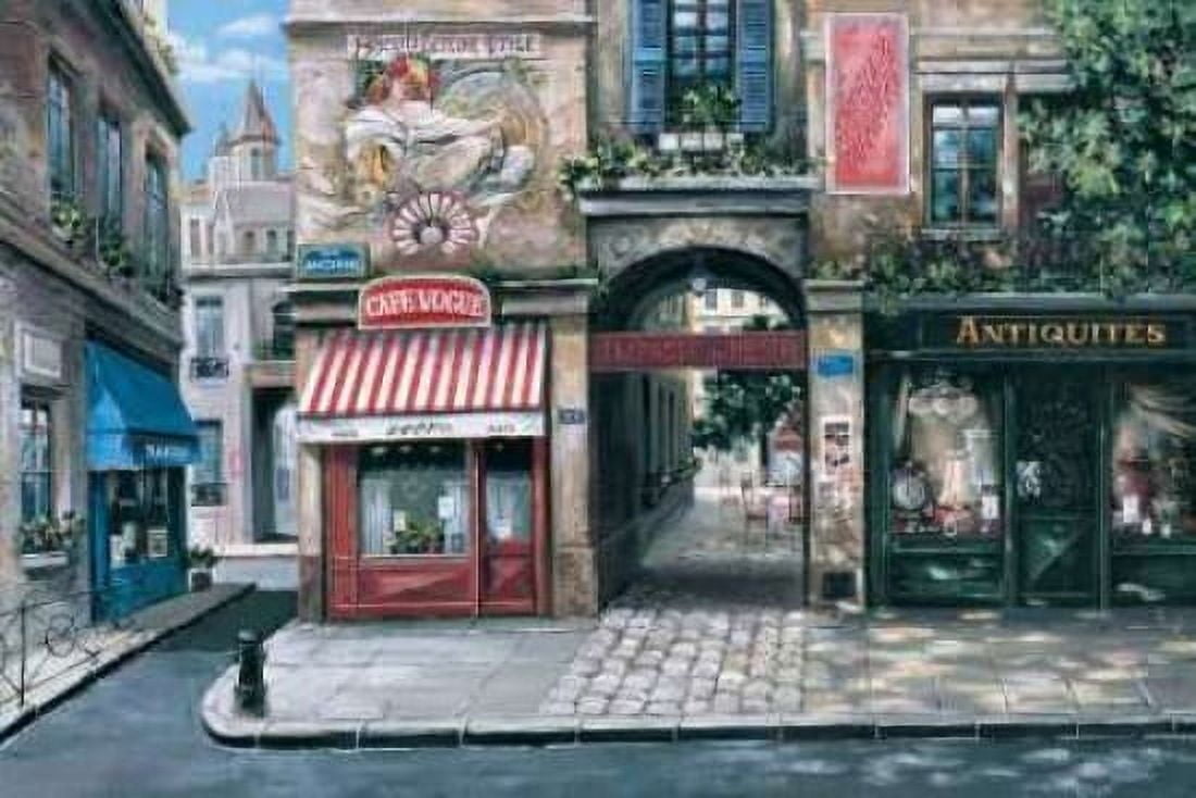 Vogue Cafe Canvas Art - Mark St John (20 x 28)