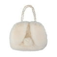thumbnail image 1 of Vogue Cloud Crossbody Bags for Women Faux Fur Shoulder Bag Clutch Purse for Ladies Girls, 1 of 6