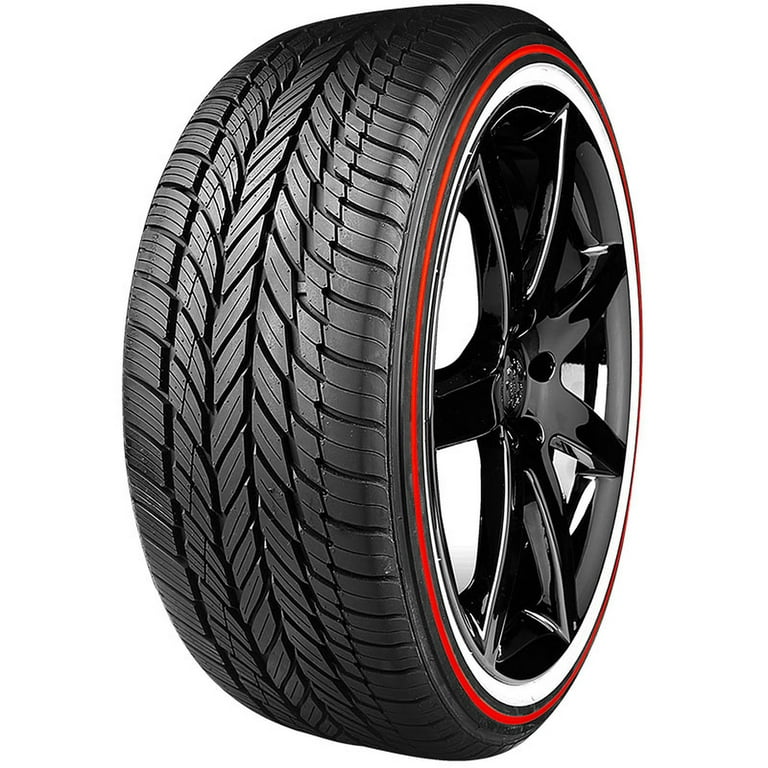 pume83✨アメリビンテージ　REVERSIBLE COLOR Vogue Passenger Tire - Red Stripe Radial VIII, All Season