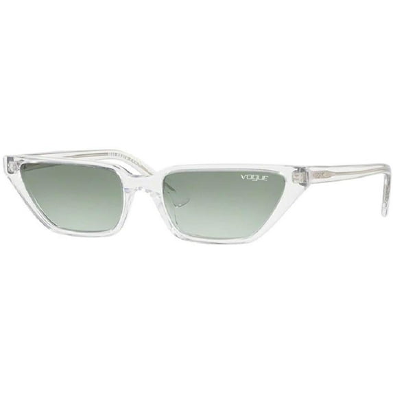 Vogue GIGI HADID VO5235S W7458E 53M Transparent/Green Gradient Cat Eye Sunglasses For Women+FREE Complimentary Eyewear Care Kit