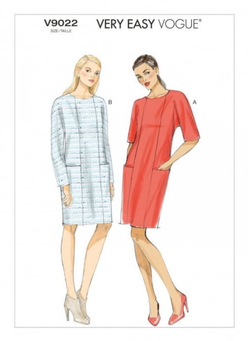knee length dresses for ladies Vogue Girl XS main image 0