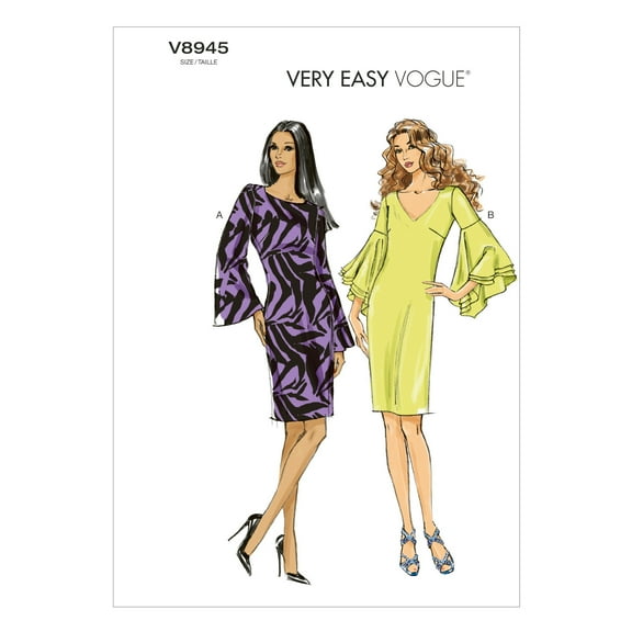 Vogue Ladies Easy Sewing Pattern 8959 Cape Coats in 3 Lengths