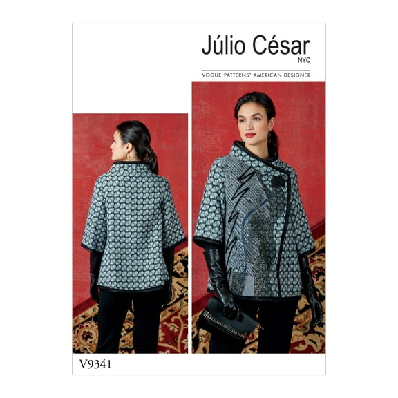 Vogue Patterns Sewing Pattern Misses' Jacket-L-XL-XXL