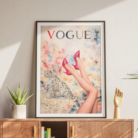 Shop Vogue Prints Wall Art for Chic Home Decor