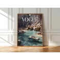 thumbnail image 1 of Vogue Rome Vintage Italian Travel Poster, Retro Wall Art, Poster Only, 1 of 3