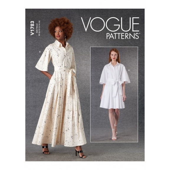 Vogue Sewing Pattern 1783 Dresses B5 (8-10-12-14-16)