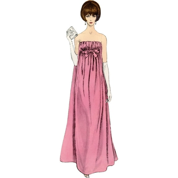 Vogue Sewing Pattern 1885 Dresses A5 (6-8-10-12-14)
