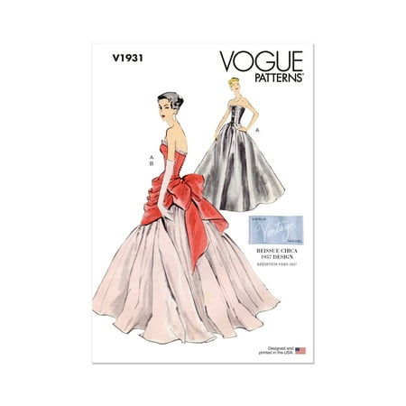 Vogue Sewing Pattern 1931 Women F5 (16-18-20-22-24)