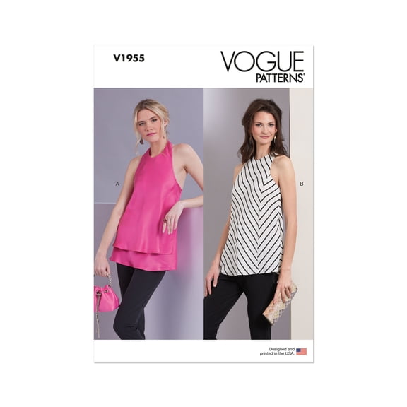 Vogue Sewing Pattern 1955 - Misses Tops, Size: Y5 (18-20-22-24-26)