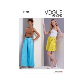 Vogue Sewing Pattern 1958 - Trousers and Shorts for Women - A5 (6-8-10-12-14) - Intermediate