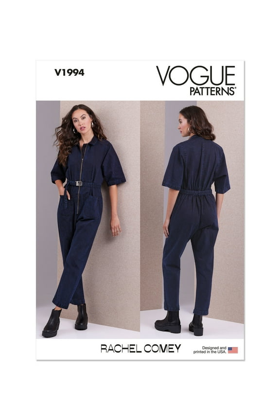 Sewing Pattern 1994 - Misses' Jumpsuit by Rachel Comey, Size: BB (L-XL-XXL)