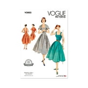 Vogue Sewing Pattern 2002 - 1950s Misses Dress and Capelet, Size Y5 18-20-22-24-26