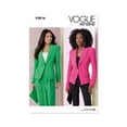 thumbnail image 1 of Vogue Sewing Pattern 2016 - Misses' Jackets, Size: H5 (6-8-10-12-14), 1 of 9