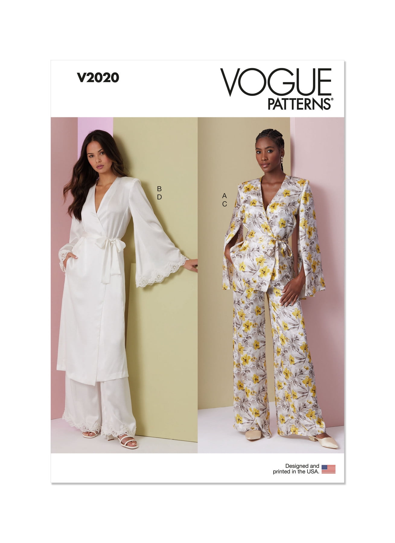 Vogue Patronen V1724B5 Misses Jurk, Wit, B5 (8 10 12 14 16