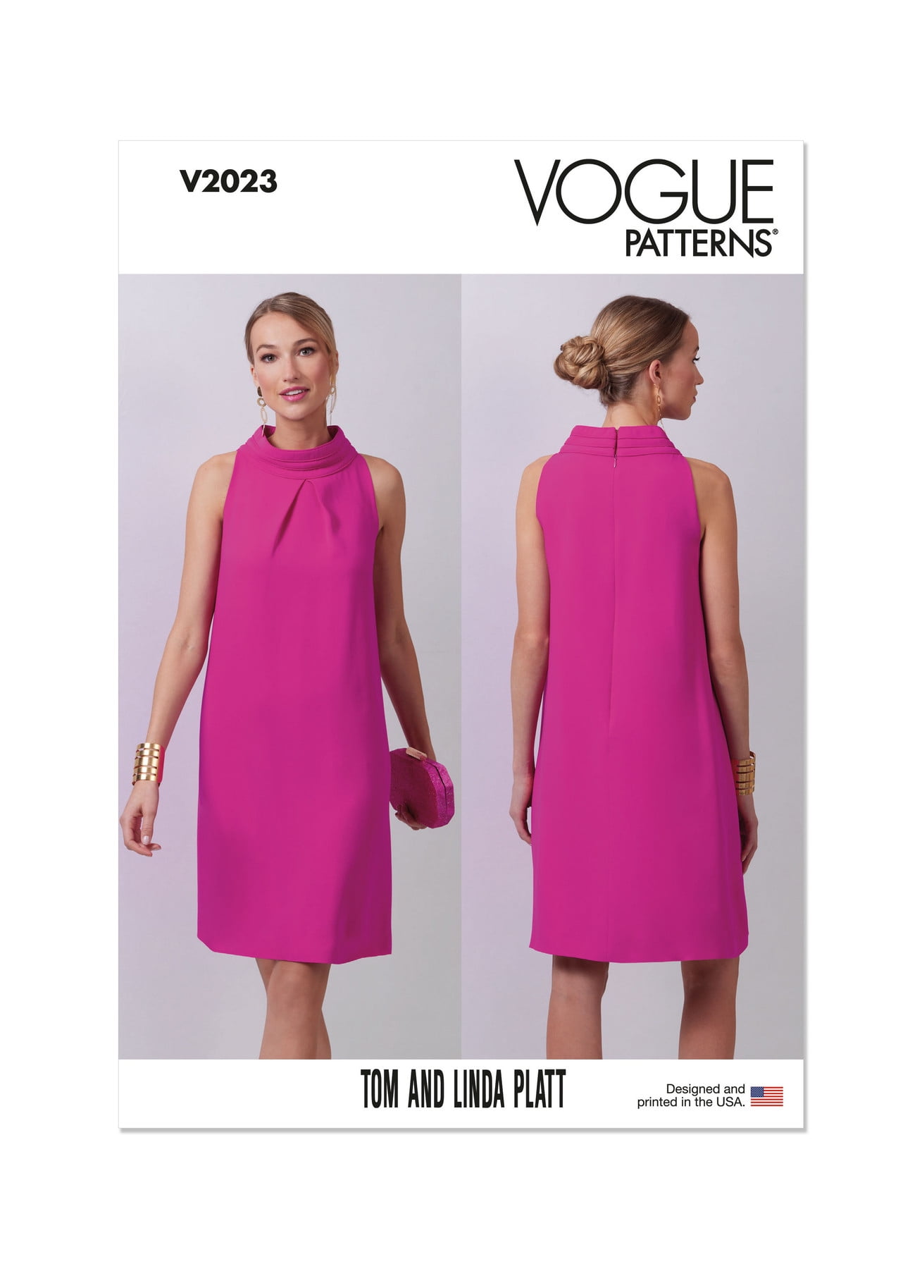 Vogue Sewing Pattern 2023 - Misses' Dress by Tom & Linda Platt Inc, Size: D5 (4-6-8-10-12) - Walmart.com Vogue Sewing Pattern 2023 - Misses' Dress by Tom & Linda Platt Inc, Size: D5 (4-6-8-10-12) - Walmart.com