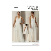 Vogue Sewing Pattern 2028 - Misses  Dress and Overdress, Size U5 16-198-20-22-24