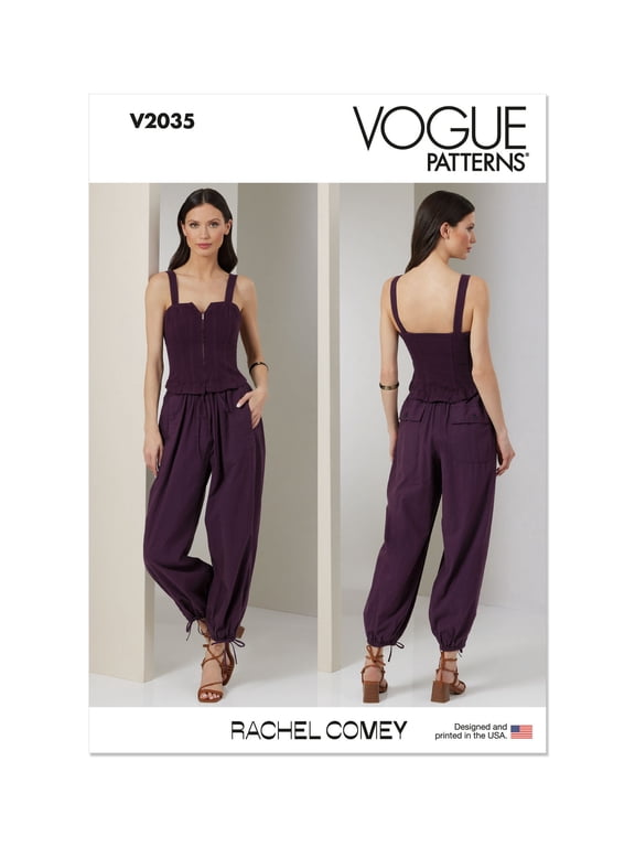 Sewing Pattern 2035 - Jumpsuits for Women - U5 (16-18-20-22-24) - Advanced