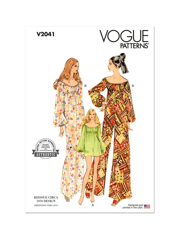 Sewing Pattern 2041 - 1970s Misses' Jumpsuit in Two Lengths, Size: A (S-M-L-XL)