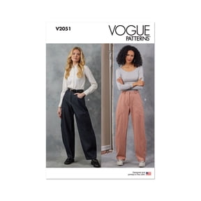 Vogue Sewing Pattern 2051 - Misses' Pants, Size: U5 (16-18-20-22-24)