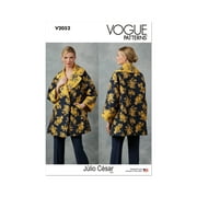 Vogue Sewing Pattern 2052 - Misses Jacket by Julio Cesar NYC, Size Y5 18-20-22-24-26