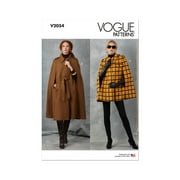 Vogue Sewing Pattern 2054 - Misses' Capes and Belt, Size A XS-S-M-L-XL-XXL