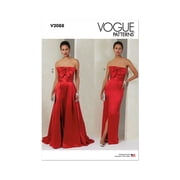 Vogue Sewing Pattern 2088 - Misses Dress and Overskirt, Size B5 8-10-12-14-16
