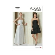 Vogue Sewing Pattern 2089 - Misses Dress in Two Lengths, Size D5 4-6-8-10-12