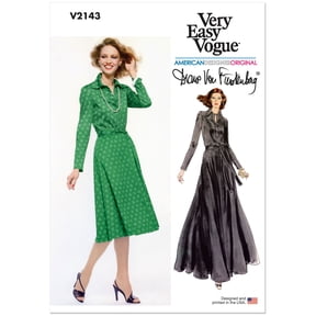 Vogue Sewing Pattern 2143 - Dresses and Vintage Style for Women - B5 (8-10-12-14-16) - Intermediate