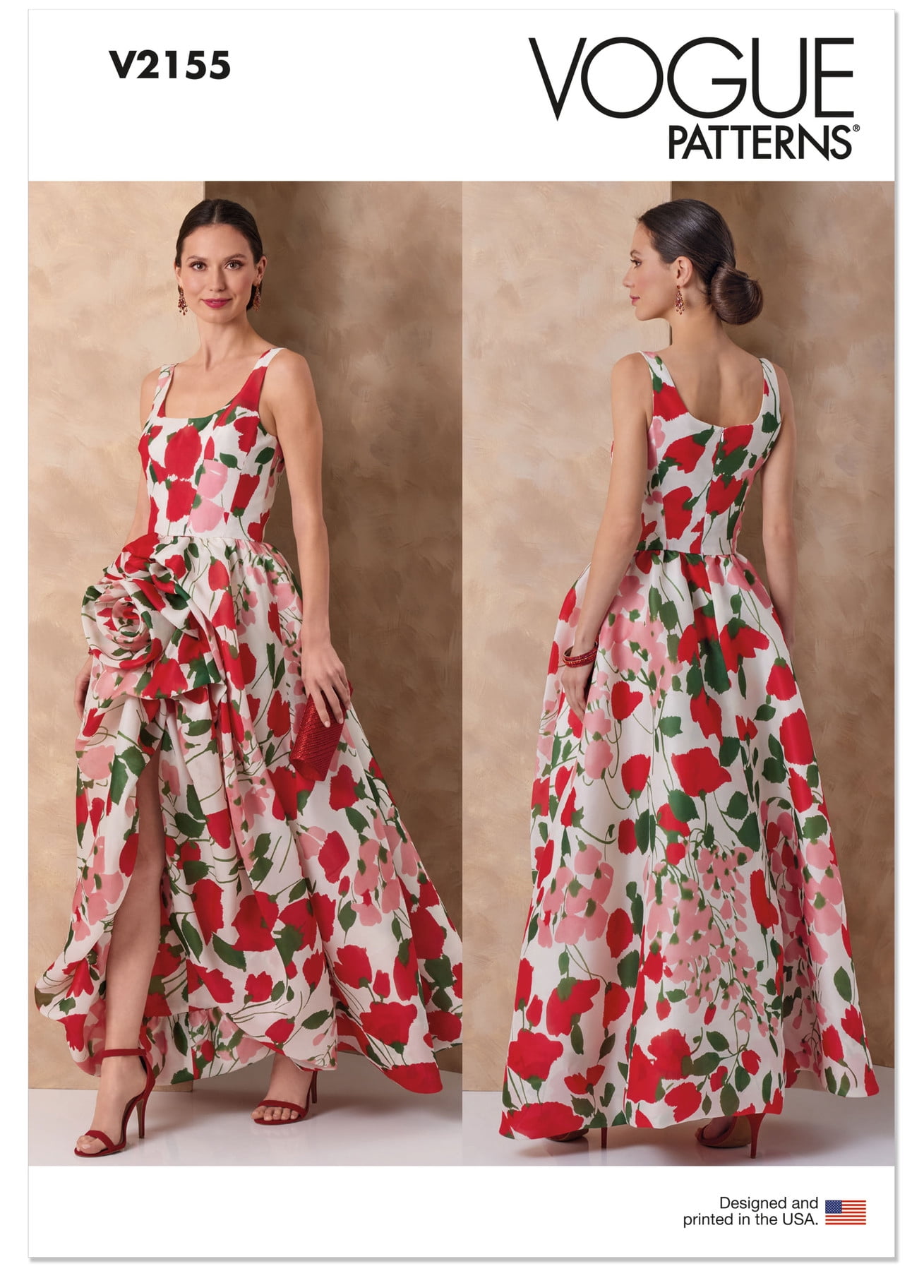 vogue sewing patterns evening dresses Vogue Sewing Pattern 2155