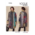 thumbnail image 1 of Vogue Sewing Pattern V1816 - Misses' Reversible Coat, Size: A (XS-S-M-L-XL), 1 of 3
