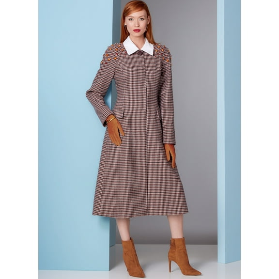 Vogue Sewing Pattern V1836 - Misses' Coat, Size: B5 (8-10-12-14-16)