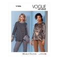thumbnail image 1 of Vogue Sewing Pattern V1846 - Misses' Top, Size: A (S-M-L-XL-XXL), 1 of 8