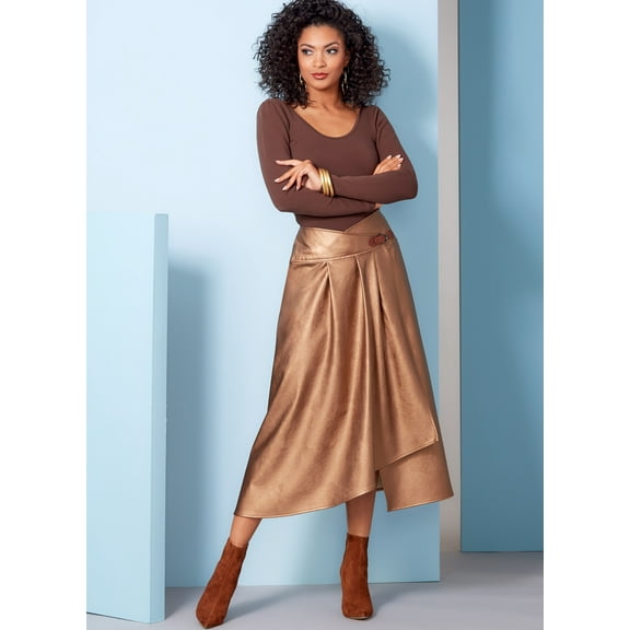 Vogue Sewing Pattern V1850 - Misses' Skirt, Size: F5 (16-18-20-22-24)