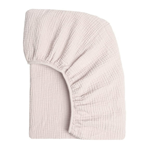 VogueV 52X28In Toddler Cotton Fitted Sheet, 9In Deep Pocket, 2-Pack Breathable Combed-Crib Sheets for Standard teen Mattress, Pre-Washed, Boho Neutral, teen-Shower Gift, 1X teen Bed Sheet