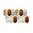 thumbnail image 1 of VogueV Crystal Tile Stickers Peel And Stick, Waterproof Self-Adhesive Wall Decals for Kitchen Backsplash & Bathroom, Diy Upgrade, Diamond 3D Effect, Rental-Friendly, 12 Pcs Wall Stickers, 1 of 9