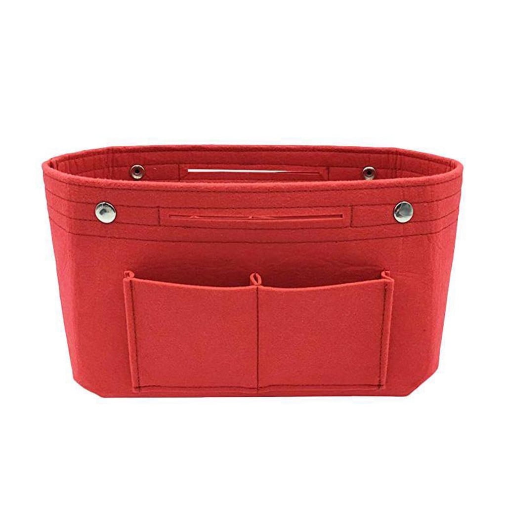 VogueV Felt Handbag Organizer Insert Bag, Multi-Pocket Tote Storage ...