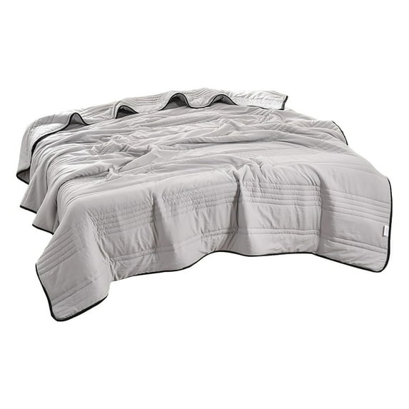 VogueV Ice Silk Summer Blanket Lightweight Breathable Cooling Bed Throw for Hot Sleepers, Soft Skin-Friendly Travel, Sofa, Airplane Use, All-Season Comfort